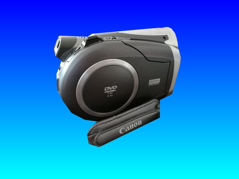 A Canon DC-300 camcorder that uses mini DVD and dual layer discs to record video. The recordings are sometimes lost due to disk finalization problems however they can be sent to us for recovery.