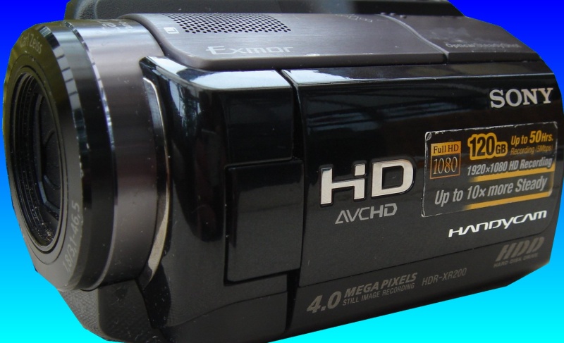 A Sony AVCHD HD High Definition video camera which records clips to the hard drive. We have recovered video from this drive and re-joined the video clips into their original order. The owner had re-formatted the drive and deleted the videos, and over the years the video had been fragmented and spilit into many smaller clips saved in different parts of the hdd.