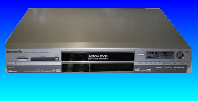 A Panasonic HDD Video Recorder which also incorporated a DVD-RAM disk burner. The Panasonic DMR series recorders are common visitors to our video recovery lab. 