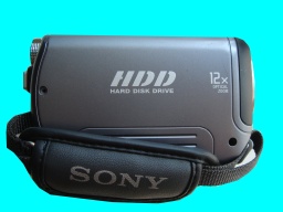 A Sony handycam showing the HDD disk cover which had had video deleted from it's hard drive by accident. The video was of a wedding so the client needed to get it back and sent it to us for recovery of the data.