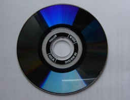 A Maxell DVD used in Panasonic Camcorder VDR100. The disk is double sided which sometimes causes trouble with Side B not playing or unusable after recording the video.