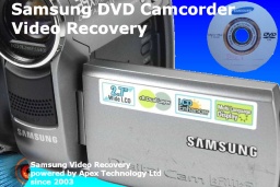 Samsung mini DVD camcorder finalise disk