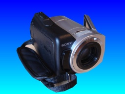 A Sony DCR-SR35 Handycam that had liquid damage from apple juice. It was sent to us to recover the videos from the internal HDD.